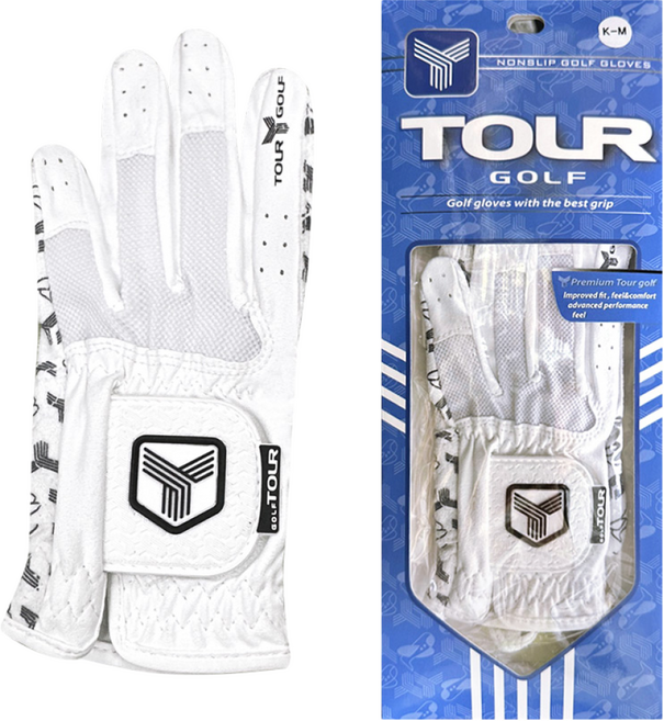 투어골프 시원한 주니어 골프장갑 쿨 메쉬 어린이용 좌우세트, TGM-09_소프트블랙/양손, 색상:TGM-09_소프트블랙/양손