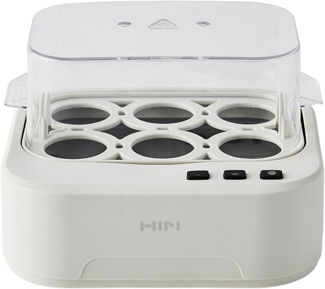 한샘 전기 타이머 계란찜기 호빵 삶은 달걀 쿠커, 0240280-화이트