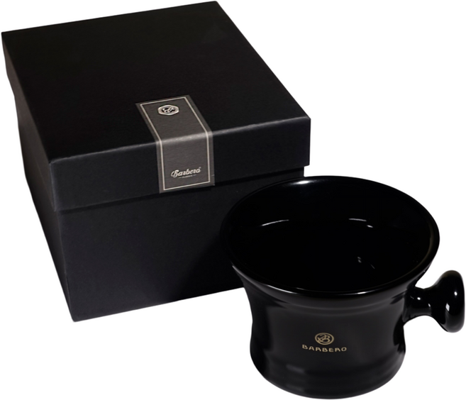 바르베로 세라믹 쉐이빙 머그 면도용품, 1개, 1개입