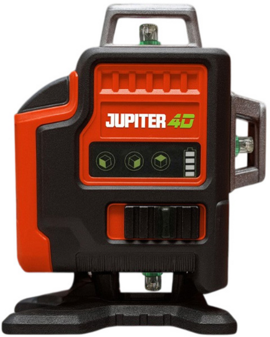 주피터 4D 레이저레벨기 밀워키배터리호환 그린 16라인 수평기 JL4D-20MI 베어툴, 1개