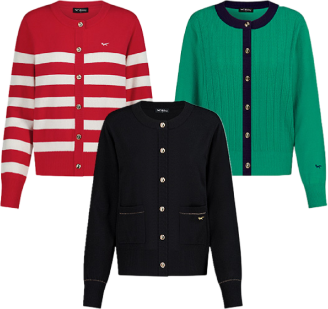 [울시] 여성 UV차단가디건 소프트 라운드 니트 데일리 가디건