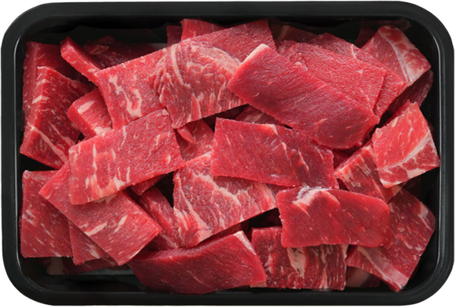 횡성 한우 1등급 소고기 국거리용, 1개, 200g