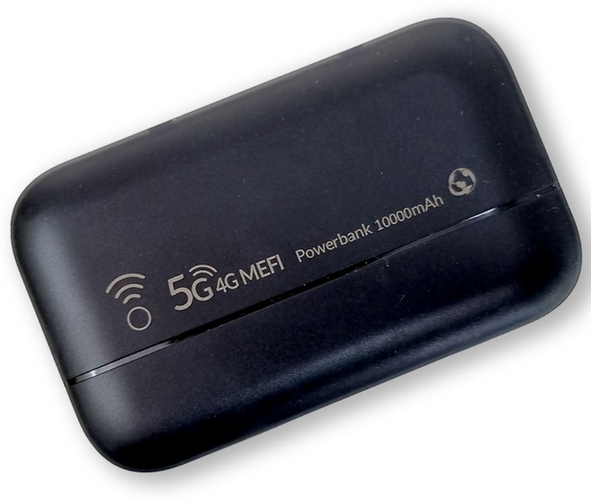 MD홍 충전식 LTE 라우터 와이파이 동글 30시간 사용, 1개