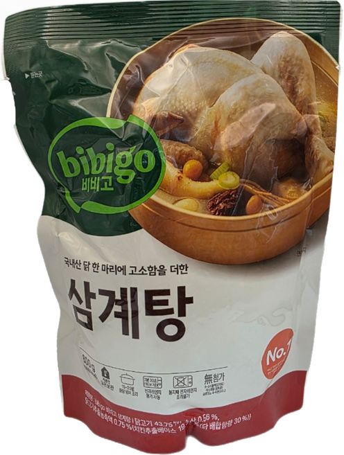 비비고 삼계탕, 800g, 5개