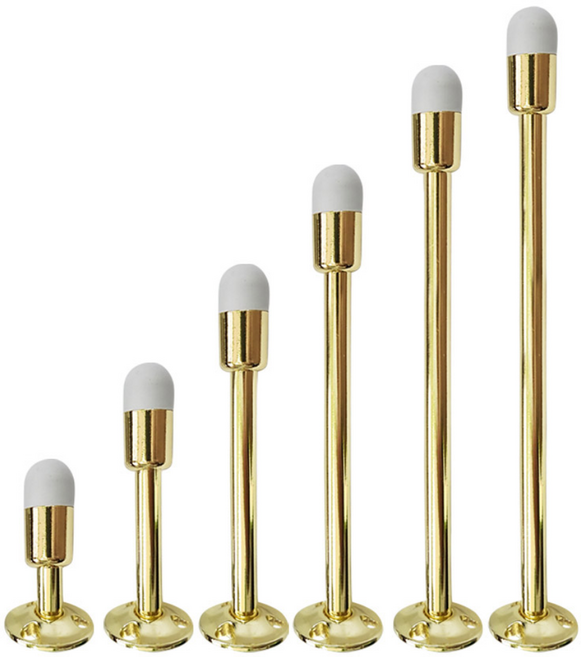 일자 유광 도어 스토퍼 골드, 1개