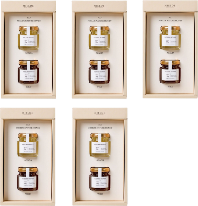 경상북도 양봉명장 자연벌꿀 답례품 no.7 선물세트 x 5세트