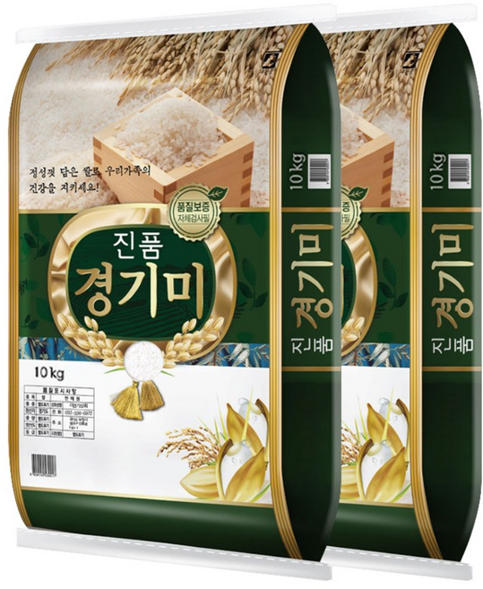 [더프레시] 25년 진품 경기미 20kg (상등급), 1개, 상등급