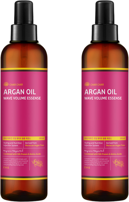 1+1 / 샤샤 아르간 웨이브 볼륨 에센스, 01.샤샤 아르간 볼륨 에센스 250ml x 2개, 250ml, 2개