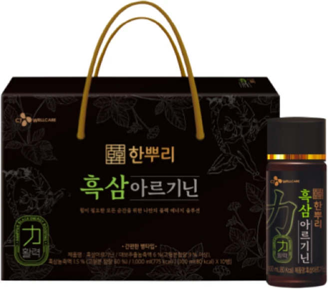 흑삼아르기닌병 10입, 10개, 100ml - 쿠팡