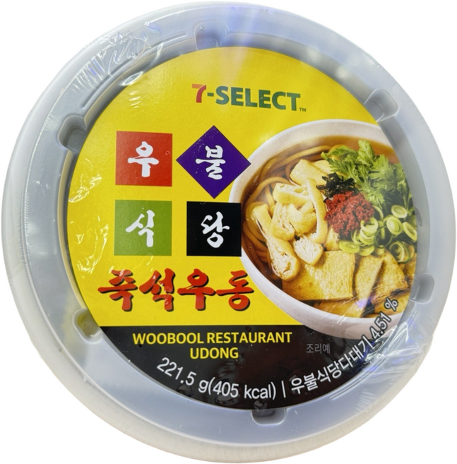 이장우 즉석우동 우불식당 우동, 221.5g, 3개