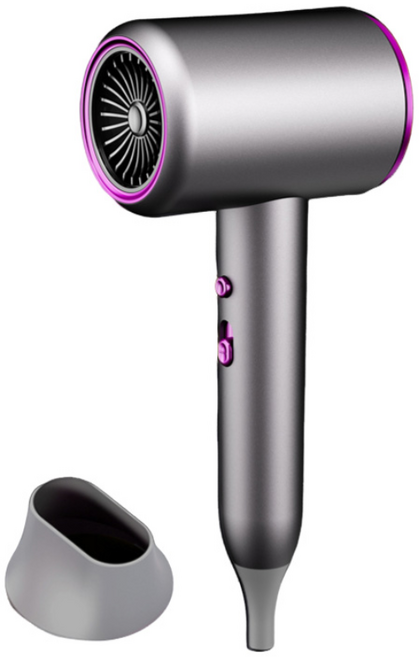 2400W 음이온 고속 헤어드라이기 전문가용 헤어 드라이기 모든 모발 타입에 적용 가능, 회색, 2000W-32호