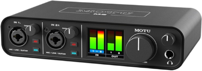 모투 USB-C 오디오 인터페이스, M2