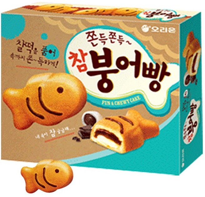 오리온 참붕어빵, 348g, 1개