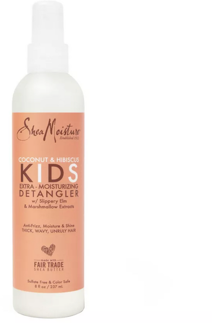 Shea Moisture 코코넛 & 히비스커스 키즈 엑스트라-모이스처라이징 디탱글러, 237ml, 1개