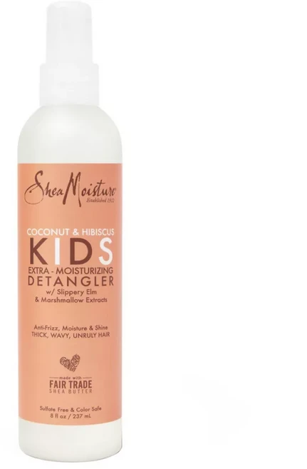 Shea Moisture 코코넛 & 히비스커스 키즈 엑스트라-모이스처라이징 디탱글러, 1개, 237ml - 쿠팡