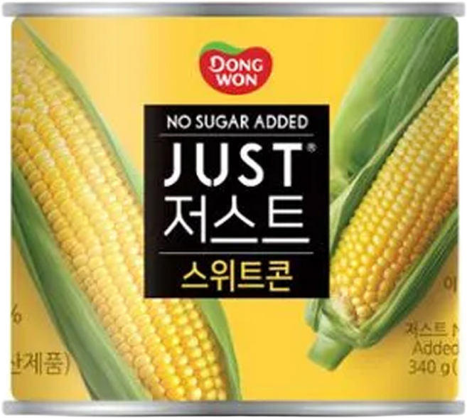 동원 저스트 노슈가 스위트콘 340gx1개, 340g, 1개