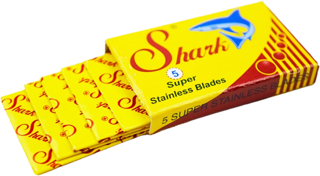 샤크 면도날 1팩, 1개, 5개입