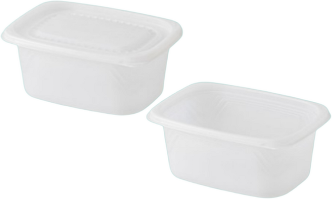 에스제이케미칼 죽용기 특대 반투명 500개 세트, 1개