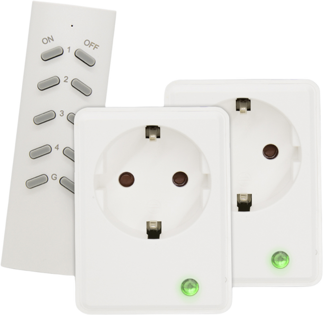 유커먼 리모트 멀티탭 콘센트 세트 대기 전력 차단 멀티 스마트 만능 무선 통합 리모컨