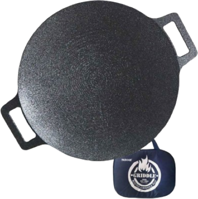 키친아트 IH 인덕션 멀티 캠핑 그리들팬 33cm 38377