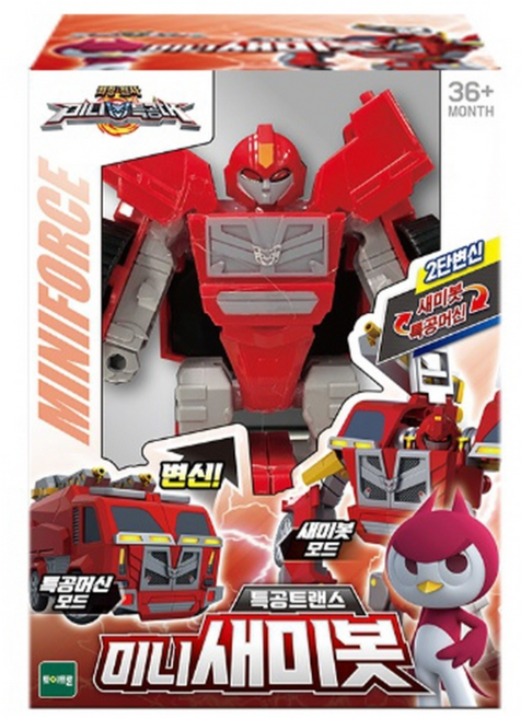 미니특공대 최강전사 특공 트랜스 미니 새미봇, 1개