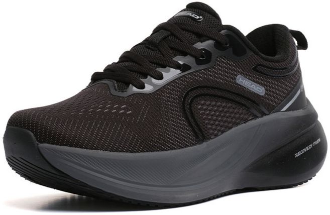 헤드 남성 에너지 리커버리 워킹화 블랙 HD002BKM