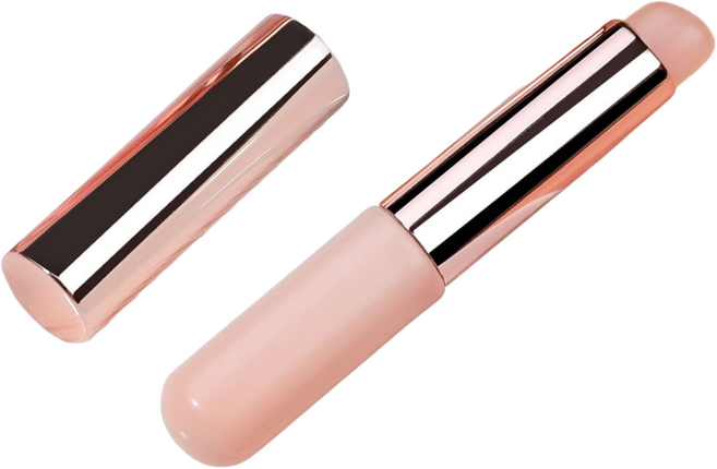 네일 그라데이션 실리콘 브러쉬 말캉 립브러쉬 휴대용 블렌딩 브러쉬, 1개, 01 핑크