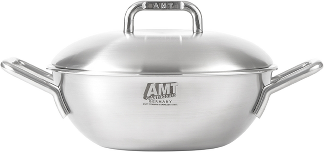 AMT 316Ti 통5중 스텐 샤프 양수웍 22cm, 1개, 실버