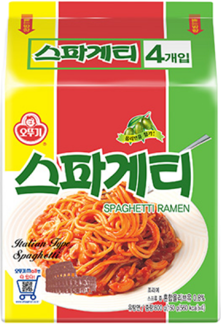 [오뚜기] 스파게티 (150GX4)x 8개, 600g