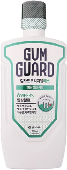 검가드 오리지널 에스 820ml+380ml/구강철결제, 1개, 820ml