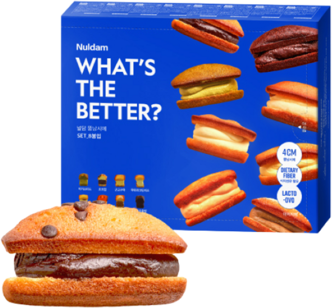 고식이섬유 뚱낭시에 휘낭시에 1BOX, 400g, 2박스