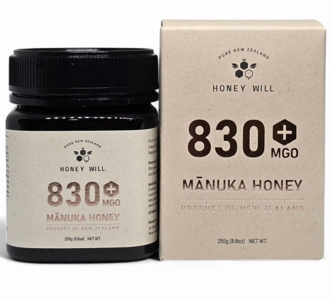 허니윌 마누카꿀 MGO830 UMF20+동일수치 뉴질랜드 프리미엄 마누카 허니, 1개, 250g - 쿠팡