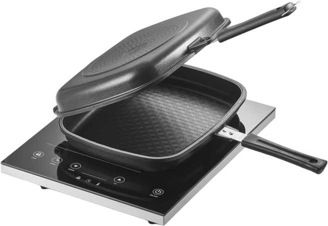 국산 누룽지팬 토스트팬 양면팬 본사직영 티타늄 코팅, 8. IH점보그릴양면팬(인덕션겸용), 1개