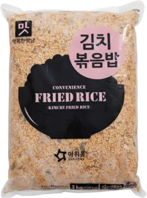 아워홈 행복한맛남 김치볶음밥, 1개, 3kg