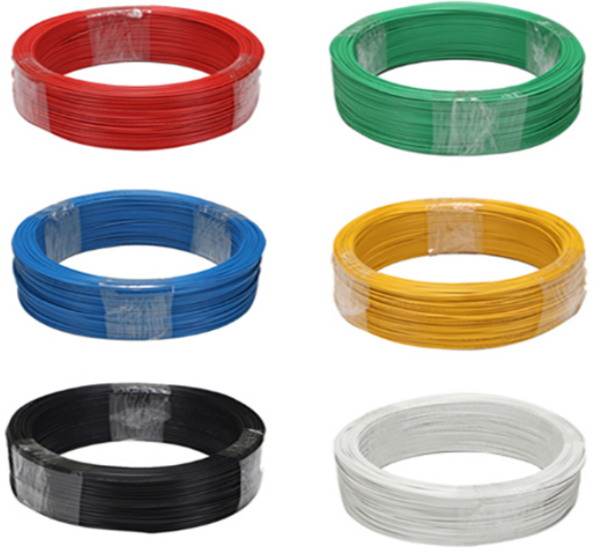 소방 전선 HFIX 2.5SQ 100M 단선 재단판매 스위치 콘센트 난연 전선, 노랑, 1개