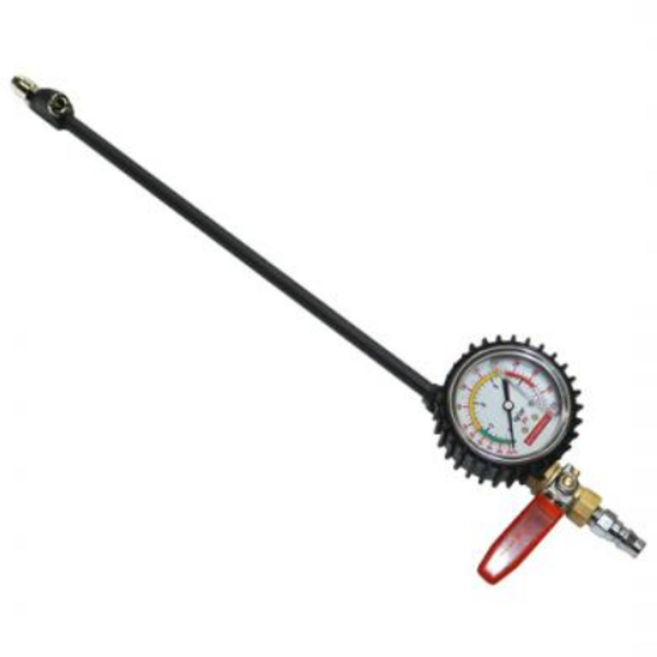한경공구 대형차 안 타이어 에어 공기 주입 게이지, 1개
