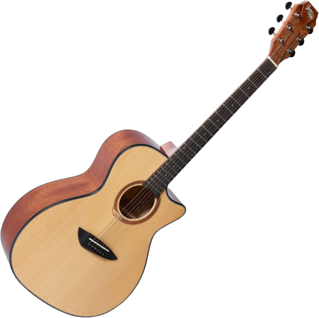 고퍼우드 G230CE GA바디 탑솔리드 입문용 통기타 픽업, 1개