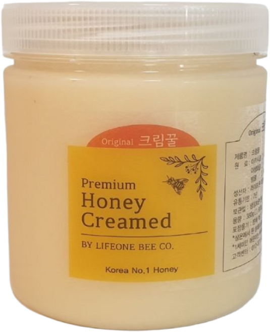 유럽식 크림꿀 600g 국내산 100% 벚꽃 야생화향 아카시아꽃 밤꽃 사양 혼합벌꿀 Korean farmmer Creamed Honey, 1개, 자연사양혼합맛