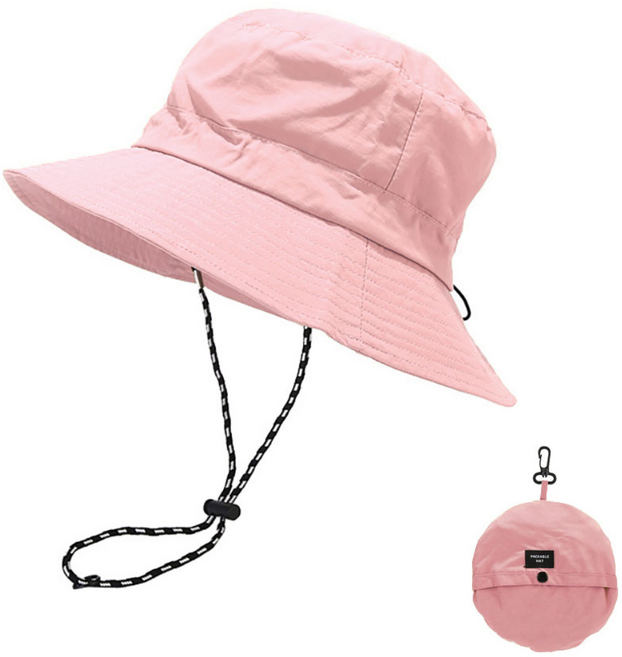 언제 어디서나 휴대가 간편한 접이식 사파리 챙모자