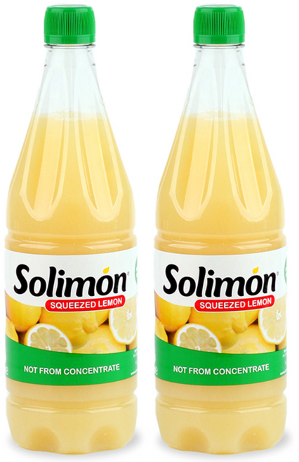 솔리몬 스퀴즈드 레몬즙, 500ml, 2개