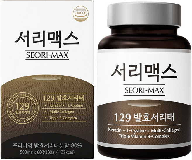 [공식] 서리맥스, 60정, 1개