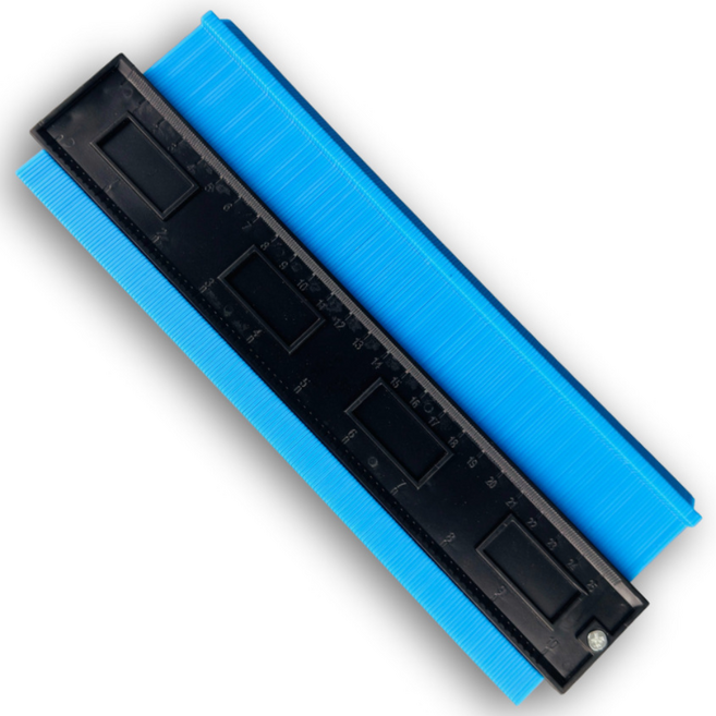 형틀자 게이지 윤곽 타일 몰딩따기, 250mm, 1개