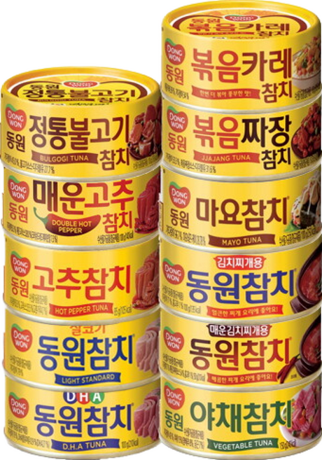 [동원 F&B] 동원참치 라이트스탠다드 100g x 20캔/고추 외, 상세 설명 참조, 필수선택:라이트스탠다드100g x 20캔, 상세 설명 참조