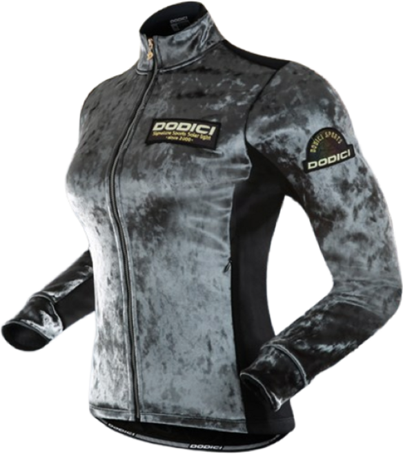 도디치 벨벳쏠라와펜 방풍쟈켓 실버그레이 겨울 자켓 방풍 기모 융 사이클 동계용 여성