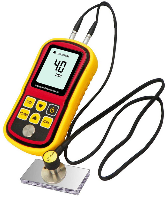 철판 유리 파이프 비파괴 초음파 두께 게이지 GM100, 1개