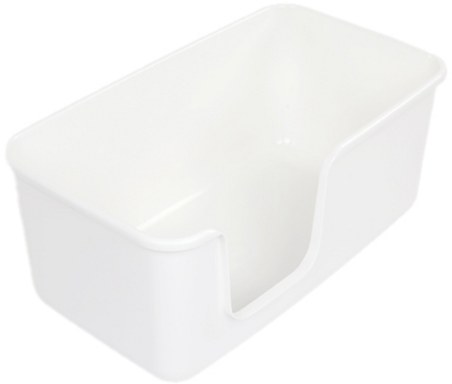 캣츠태그 롱 묘래박스 고양이 화장실, 화이트, 1개