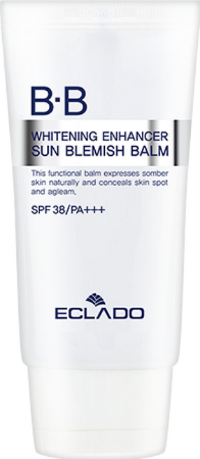 에끌라두 화이트닝 인핸서 선 블레미쉬 밤 비비크림 SPF 38 PA+++, 1개, 50g, 1개