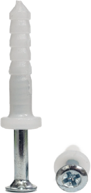 칼브럭 콘크리트칼블럭 피스 타격앙카 6X 5 12 25 40 75 90 110 130 160mm, 6X25(55mm)100개, 1개