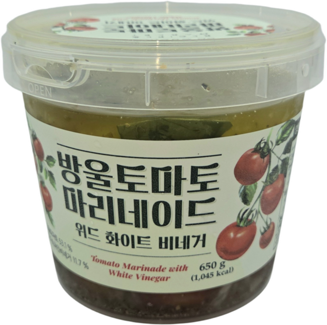 <식자재랜드>코스트코 라쿠치나방울토마토마리네이드650g 올리브오일 바질 유자 콜드파스타, 1개, 66.6g