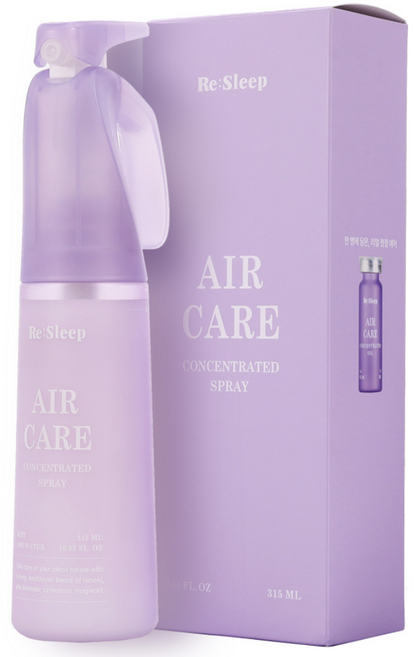 리슬립 에어케어 피톤치드 편백 룸스프레이 탈취제 (오일 3% 앰플형), 1세트, 315ml